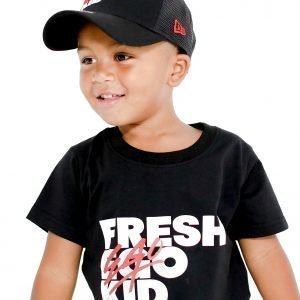 Fresh Ego Kid Logo T-Shirt Musta