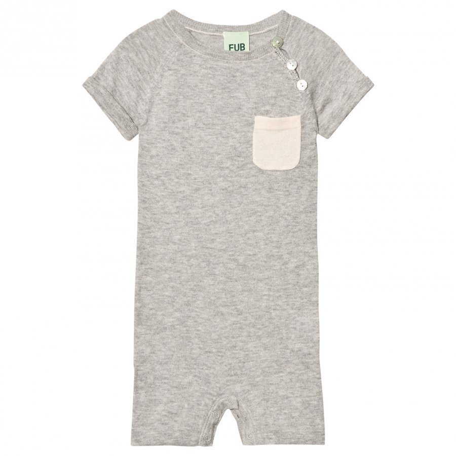 Fub Baby Body Light Grey Romper Puku