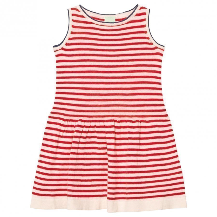 Fub Dress Ecru/Red Mekko