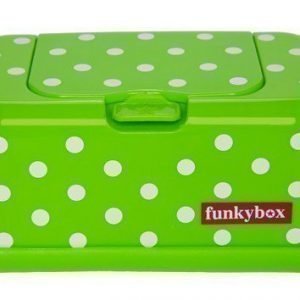 Funkybox Säilytysrasia puhdistuspyyhkeille Lime