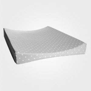 Färg & Form Changing Pad Dots Grey Hoitoalusta