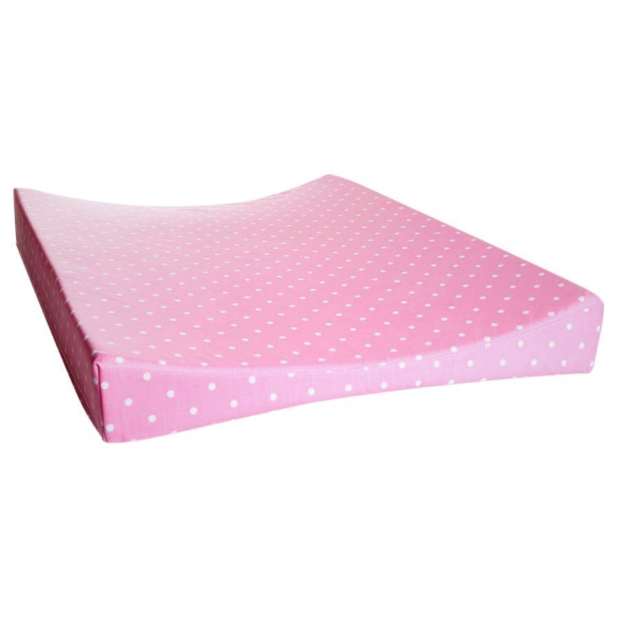 Färg & Form Changing Pad Pink Dots Hoitoalusta