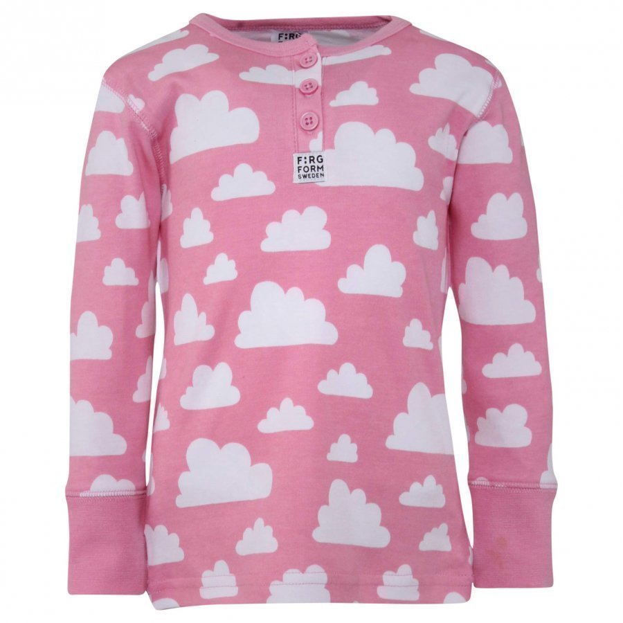 Färg & Form Cloud T-Shirt Pink Oloasun Paita