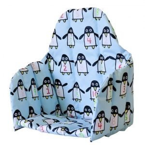 Färg & Form Istuinpehmuste syöttötuoliin Penguin Pals Vaaleansininen