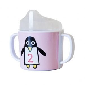 Färg & Form Penguin Pals Nokkamuki Vaaleanpunainen