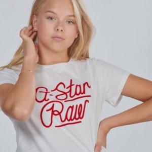 G-Star Ss Tee T-Paita Valkoinen