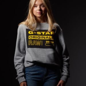 G-Star Sweat Neule Harmaa