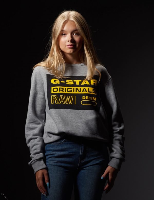 G-Star Sweat Neule Harmaa