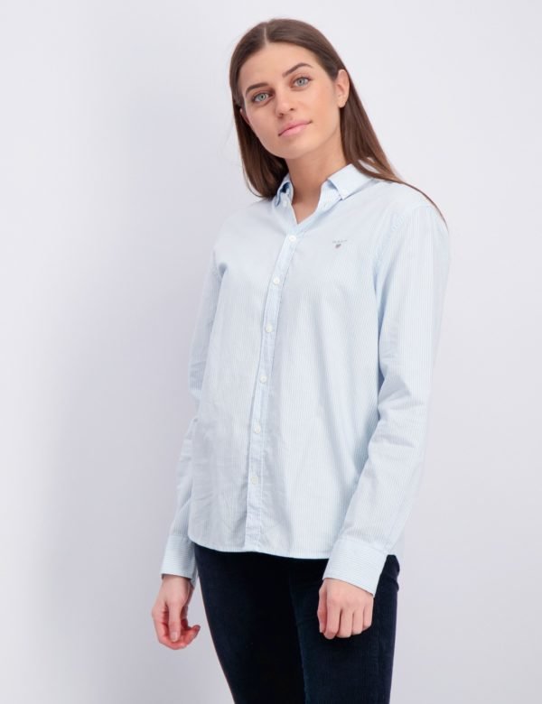 Gant Archive Oxford Stripe Bd Shirt Kauluspaita Sininen