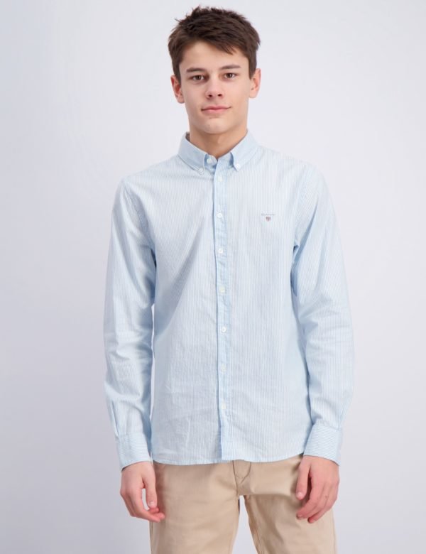 Gant Archive Oxford Stripe Bd Shirt Kauluspaita Sininen