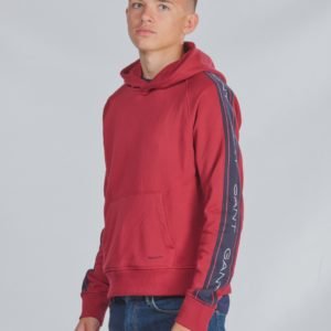 Gant Archive Sweat Hoodie Huppari Punainen