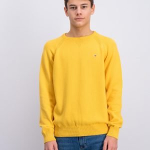 Gant Casual Cotton Crew Neule Keltainen