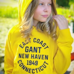 Gant Collegiate Gant Sweat Hoodie Huppari Keltainen