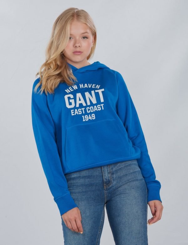 Gant Collegiate Gant Sweat Hoodie Huppari Sininen
