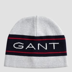 Gant D1. Gant Archive Beanie Hattu Harmaa