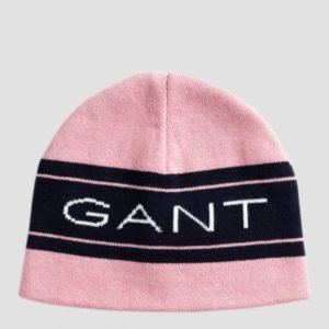 Gant D1. Gant Archive Beanie Hattu Vaaleanpunainen