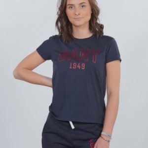 Gant Gant 1949 Ss T Shirt T-Paita Sininen