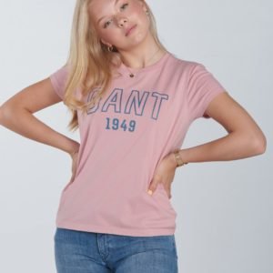 Gant Gant 1949 Ss T Shirt T-Paita Vaaleanpunainen