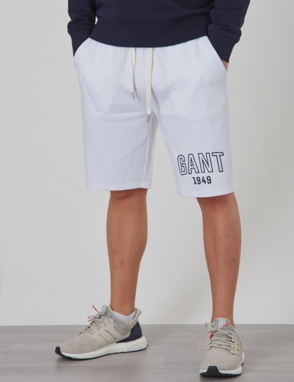 Gant Gant 1949 Sweat Shorts Shortsit Valkoinen