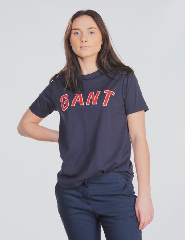 Gant Gant Casual T Shirt T-Paita Sininen