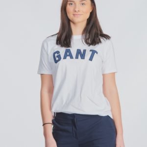 Gant Gant Casual T Shirt T-Paita Valkoinen