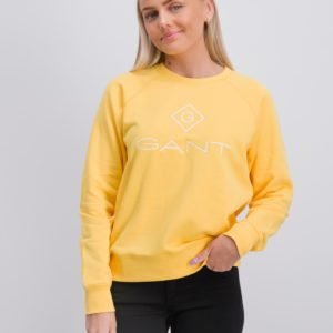 Gant Gant Lock Up Sweat C Neck Neule Keltainen