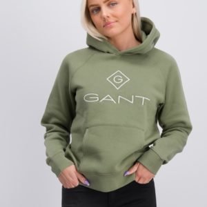 Gant Gant Lock Up Sweat Hoodie Huppari Vihreä