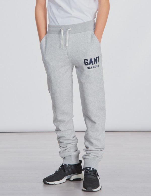 Gant Gant New Haven Pants Housut Harmaa