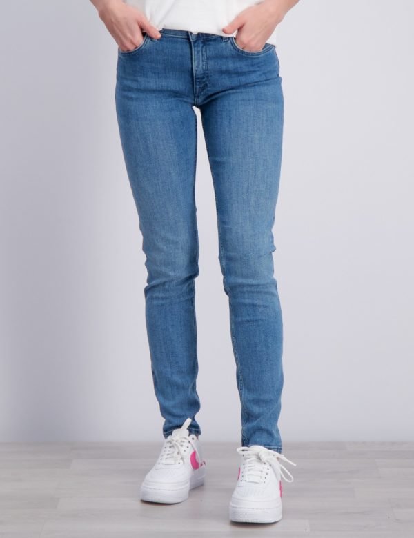 Gant Gant Skinny Jeans Farkut Sininen