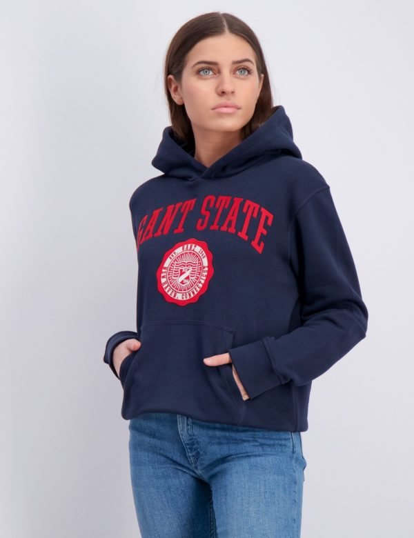 Gant Gant Varsity Sweat Hoodie Huppari Sininen