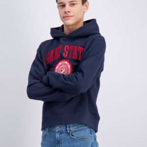 Gant Gant Varsity Sweat Hoodie Huppari Sininen