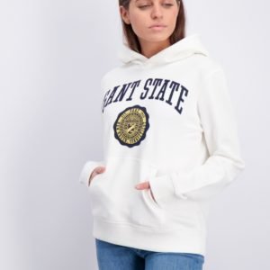 Gant Gant Varsity Sweat Hoodie Huppari Valkoinen