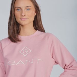 Gant Lock Up Crewneck Neule Punainen