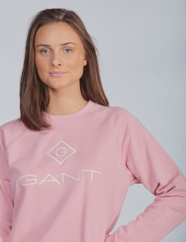 Gant Lock Up Crewneck Neule Punainen