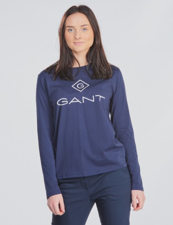 Gant Lock Up Long Sleeve Paita Sininen