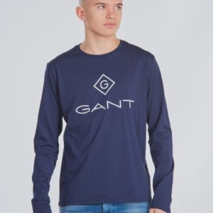 Gant Lock Up Long Sleeve Paita Sininen