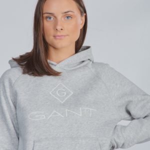 Gant Lock Up Sweat Hoodie Huppari Harmaa