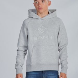 Gant Lock Up Sweat Hoodie Huppari Harmaa