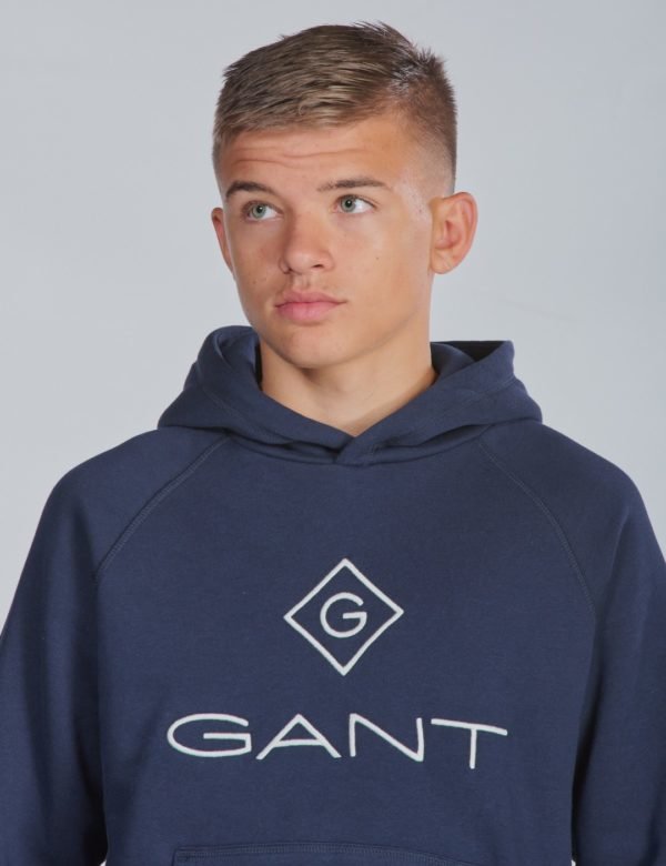 Gant Lock Up Sweat Hoodie Huppari Sininen