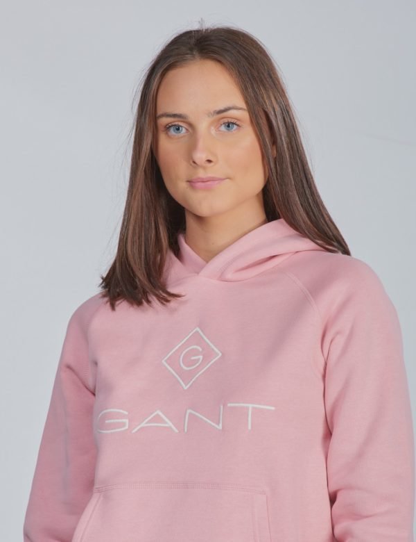 Gant Lock Up Sweat Hoodie Huppari Vaaleanpunainen