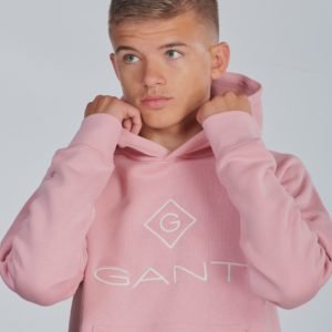 Gant Lock Up Sweat Hoodie Huppari Vaaleanpunainen