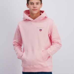 Gant Medium Shield Sweat Hoodie Huppari Vaaleanpunainen