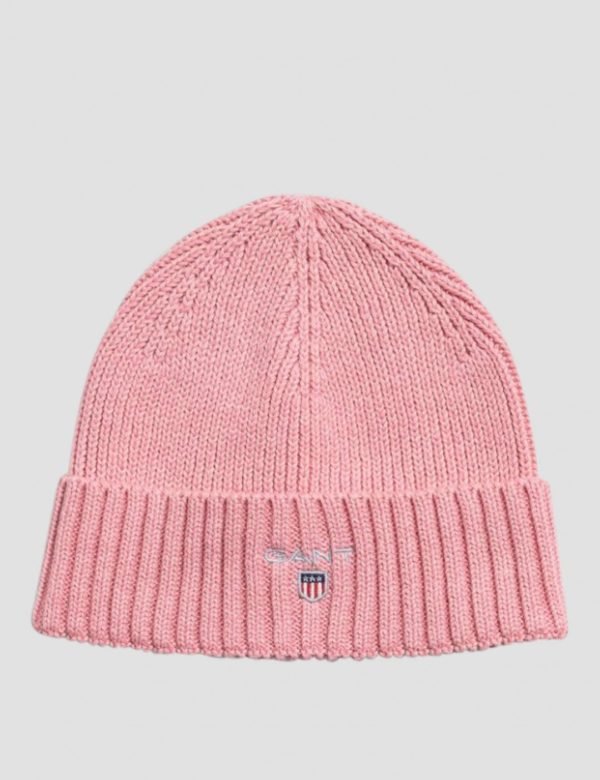 Gant Original Ribbed Beanie Hattu Vaaleanpunainen