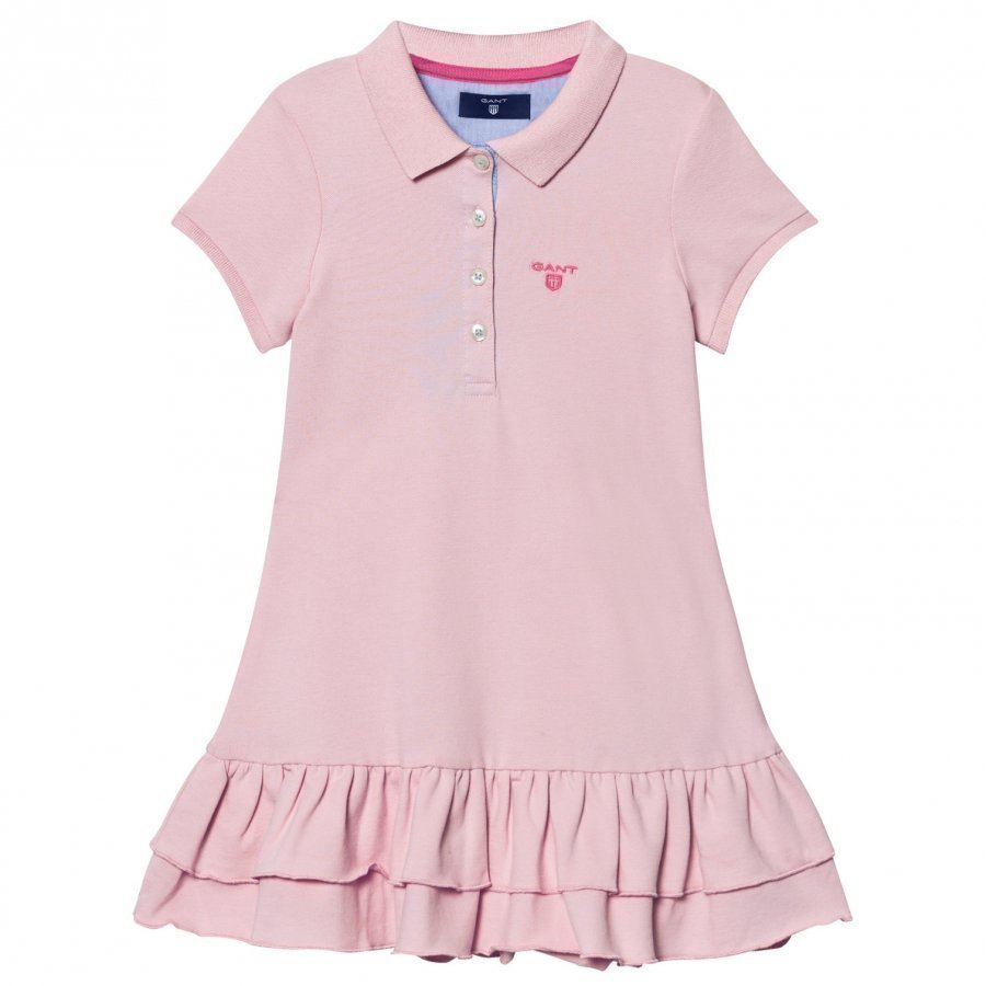 Gant Pink Pique Polo Dress Mekko