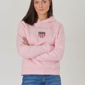 Gant Shield Logo Hoodie Huppari Vaaleanpunainen