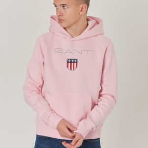 Gant Shield Logo Hoodie Huppari Vaaleanpunainen