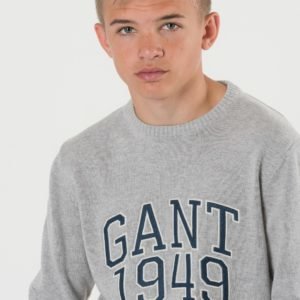 Gant Tb. Gant 1949 Crew Sweater Neule Harmaa