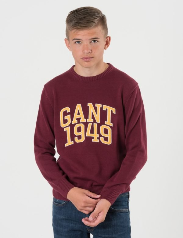 Gant Tb. Gant 1949 Crew Sweater Neule Punainen