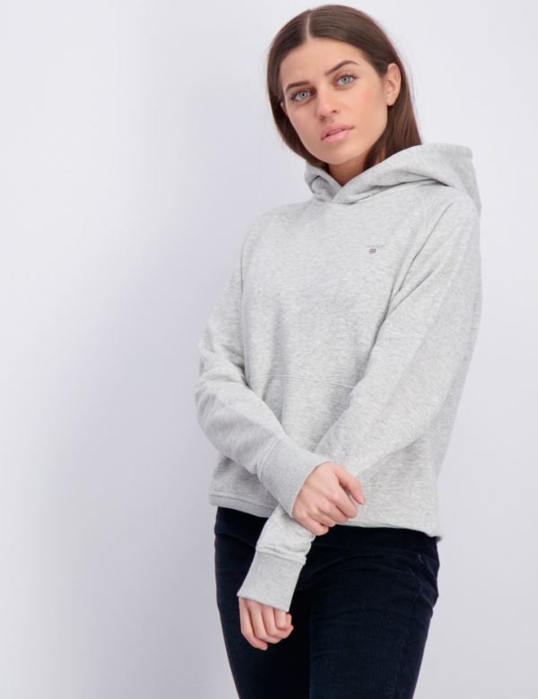 Gant Tb. The Org Sweat Hoodie Huppari Harmaa