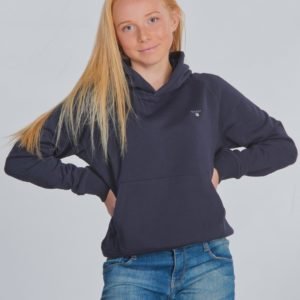 Gant Tb. The Org Sweat Hoodie Huppari Sininen